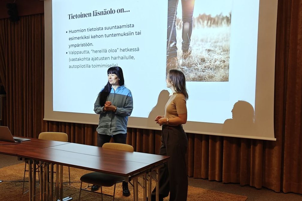 Luento lumia wellness sini ja piia